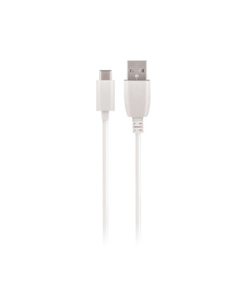 Maxlife kabelis USB - USB-C 1,0 m 1A balts