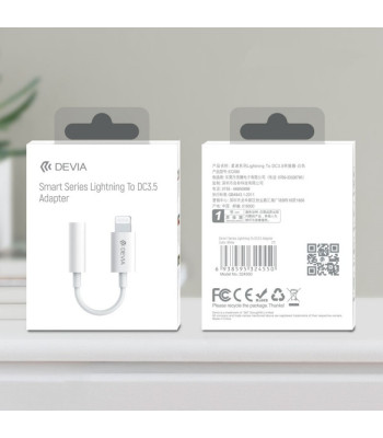 Devia adapteris Viedā ligzda 3,5 mm - zibens balts