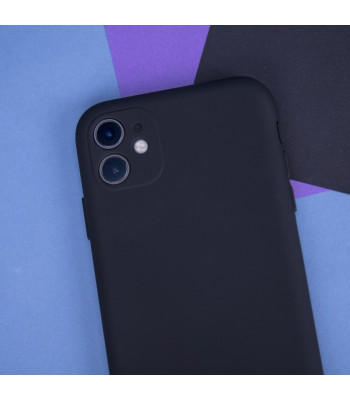 Silikona maciņš priekš Xiaomi Redmi Note 9 melns