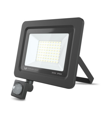 Prožektors LED PROXIM II 50W |6000K| PIR IP66 Forever Light