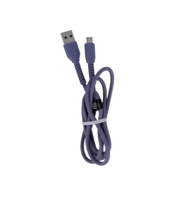 Maxlife MXUC-04 kabelis USB - microUSB 1.0 m 3A violets