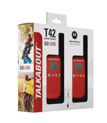 Motorola Talkabout T42 Dual Red