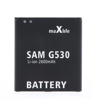 Maxlife akumulators Samsung Galaxy Grand Prime G530 / J3 2016 / J5 J500 / EB-BG530BBE 2600mAh