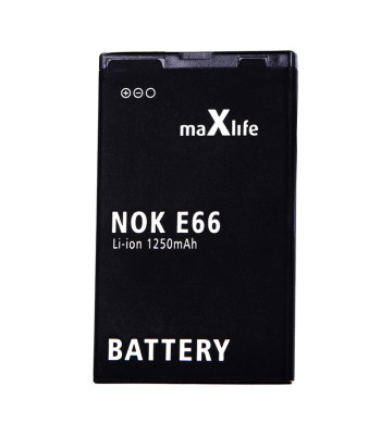 Maxlife akumulators Nokia E66 / E75 / C5 / 3120 / BL-4U 1000mAh