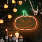 Neona PLEXI LED HAPPY PUMPKIN oranži zaļa FPNE10 Forever Light