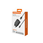 Riversong sienas lādētājs SafeKub D2 2x USB 12W melns + kabelis USB - USB-C AD29 + CT85