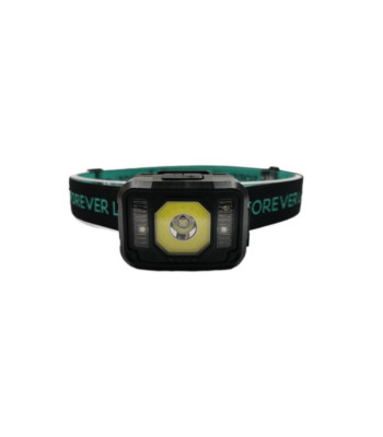 LED priekšējais lukturis Senso XP-E 3W + COB 3W ar sensoru 270lm 1200mAh Li-Pol Forever Light