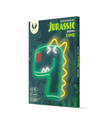 Neona LED JURASSIC DINO zaļš FLNJ02 Forever Light