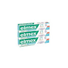 Elmex Whitening zobu pasta jutīgiem zobiem &quot;Sensitive Whitening Trio&quot; 3x 75 ml