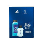 Adidas &quot;UEFA Best Of The Best&quot; - balzams pēc skūšanās 100 ml + dušas želeja 250 ml