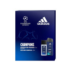 Adidas UEFA Čempionu līgas izdevums - dezodorants 75 ml + dušas želeja 250 ml