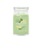 Yankee Candle Aromātiskā svece Signature stikla liela Vanilla Lime 567 g