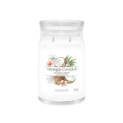 Yankee Candle Aromātiskā svece Signature stikla liela Coconut Beach 567 g