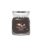 Yankee Candle Aromātiskā svece Signature stikla vidēja Black Coconut 368 g