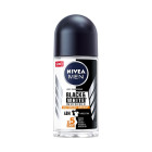 Nivea Ball antiperspirants vīriešiem Black - White Invisible Ultimate Impact 50 ml