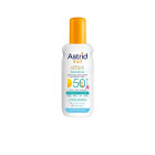 Astrid Bērnu losjons ar aerosolu iedegumam Sensitive SPF 50+ Sun 150 ml