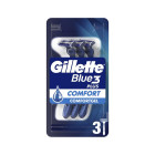 Gillette Vienreizlietojamie skuvekļi Blue 3 Comfort 3 gab.