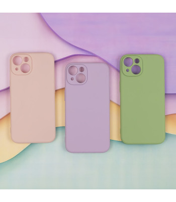 Matēts TPU maciņš priekš Xiaomi Redmi A1 / Redmi A2 gaiši rozā krāsā