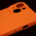 Silikona maciņš iPhone 13 Mini 5.4 oranžā krāsā