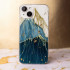 Zelta Glam futrālis Samsung Galaxy S24 Mountain