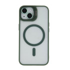 Papildu Lens Mag maciņš iPhone 14 Pro 6.1 tumši zaļš