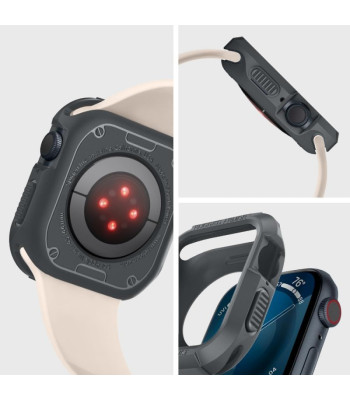 Spigen Rugged Armor futrālis Apple Watch 4/5/6/7/8/9/SE (44/45 mm) tumši pelēks