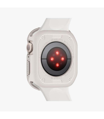 Spigen Rugged Armor futrālis ar siksniņu Apple Watch 4/5/6/7/8/9/SE (44/45 mm) bēšs