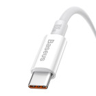 Baseus kabelis Superior USB — USB-C 2,0 m mēness balts 100 W P10320102214-03