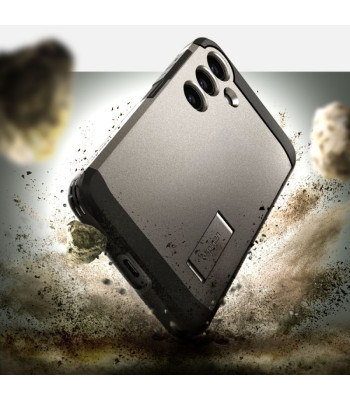 Spigen Tough Armor futrālis priekš Samsung Galaxy S24 gunmetāla