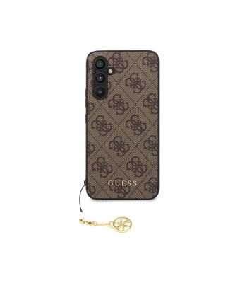 Guess maciņš priekš Samsung Galaxy S23 FE GUHCS23FEGF4GBR GUESS HC PU 4G CHARM BROWN