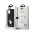 Karl Lagerfeld maciņš iPhone 15 Plus 6,7 KLHCP15MSMHCNPK melns HC SILICONE C METAL PIN