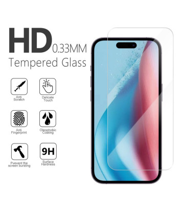 rūdīts stikls 2.5D Premium priekš iPhone X / XS / 11 Pro