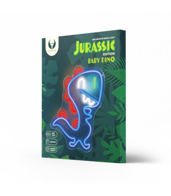 Neona LED JURASSIC BABY DINO zils FLNJ01 Forever Light