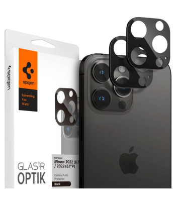 Spigen rūdīts stikls kamerai Glas.TR Optik 2-Pack iPhone 14 Pro / Pro Max