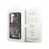 Guess futrālis priekš Samsung Galaxy S23 Plus GUHCS23MHCFWSK melns HC IML Flower