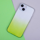 Gradienta 2 mm korpuss iPhone 15 6.1 zaļš
