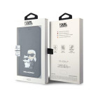 Karl Lagerfeld maciņš iPhone 14 6.1 KLBKP14SSANKCPK melns BT Saffiano Patch Karl-Choupette NFT