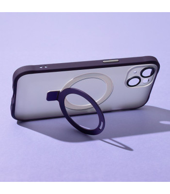 Mag Ring futrālis iPhone 12 Pro Max 6,7 violets