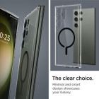 Spigen futrālis Ultra Hybrid Onetap Ring Magsafe priekš Samsung Galaxy S23 Ultra melns