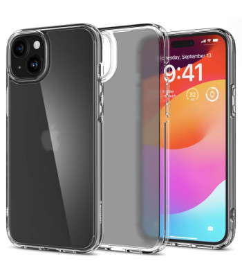 Spigen futrālis Ultra Hybrid priekš iPhone 15 6.1 Frost Clear