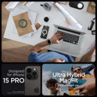 Spigen futrālis Ultra Hybrid Mag Magsafe iPhone 15 Pro 6.1 balts