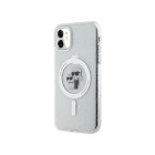 Karl Lagerfeld maciņš iPhone 11 KLHMN61HGKCNOT caurspīdīgs HC Magsafe IML KC Glitter