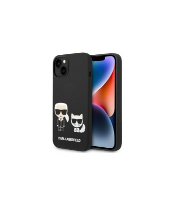 Karl Lagerfeld futrālis iPhone 14 Pro Max 6.7 KLHMP14XSSKCK melns HC Magsafe šķidrais silikons Karl - Choupette