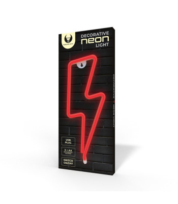 Neona LED gaisma BOLT sarkana Bat + USB FLNEO6 Forever Light