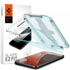 Spigen rūdīts stikls Glas.TR ”EZ Fit” 2-paka priekš Samsung Galaxy S22