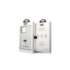 Karl Lagerfeld maciņš iPhone 14 Pro Max 6.7 KLHCP14XHNCHTCT caurspīdīgam cietajam korpusam Ikonik Choupette