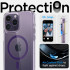 Spigen futrālis Ultra Hybrid Magsafe iPhone 14 Pro Max 6.7 tumši violets