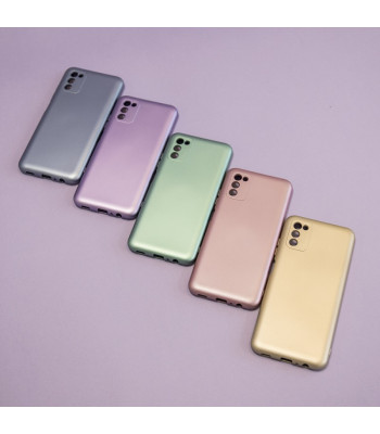 Metāla maciņš priekš Samsung Galaxy A14 4G / A14 5G gaiši zils