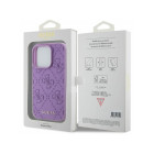 Guess maciņš iPhone 15 Pro 6,1 GUHCP15LP4EPMU gaiši violets HC PU stepēts 4G Classic