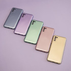 Metāla maciņš priekš Samsung Galaxy A14 4G / A14 5G rozā krāsā